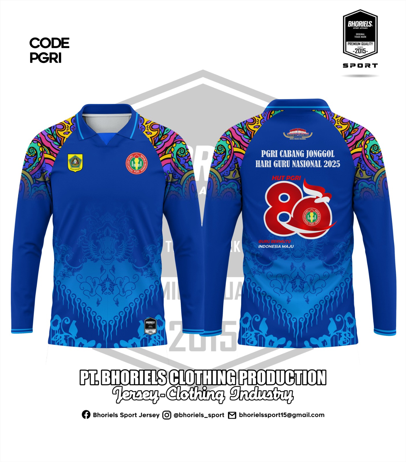 Jersey Belakang